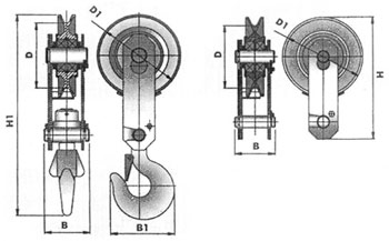 Рис.1. Схема монтажного блока БМ-0,5