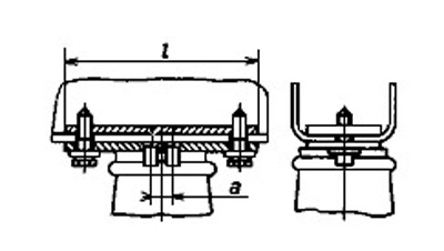 Рис.1. Схематическое изображение изолятора 1ШКШ