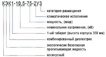 Маркировка конденсаторов